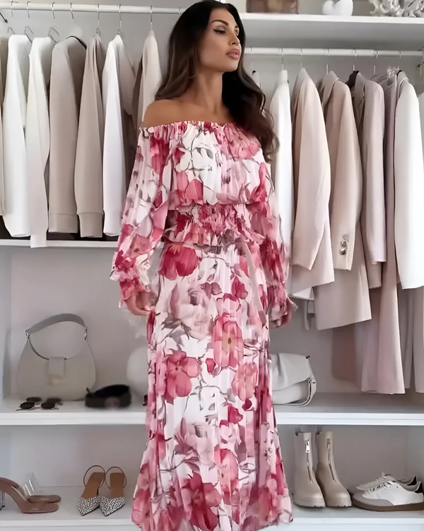 Conjunto de Falda Estampado Flora